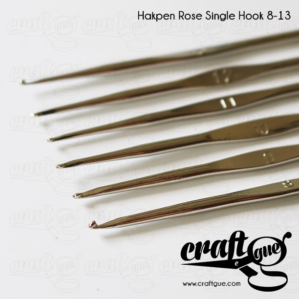 Hakpen Rose Single Hook 8-13