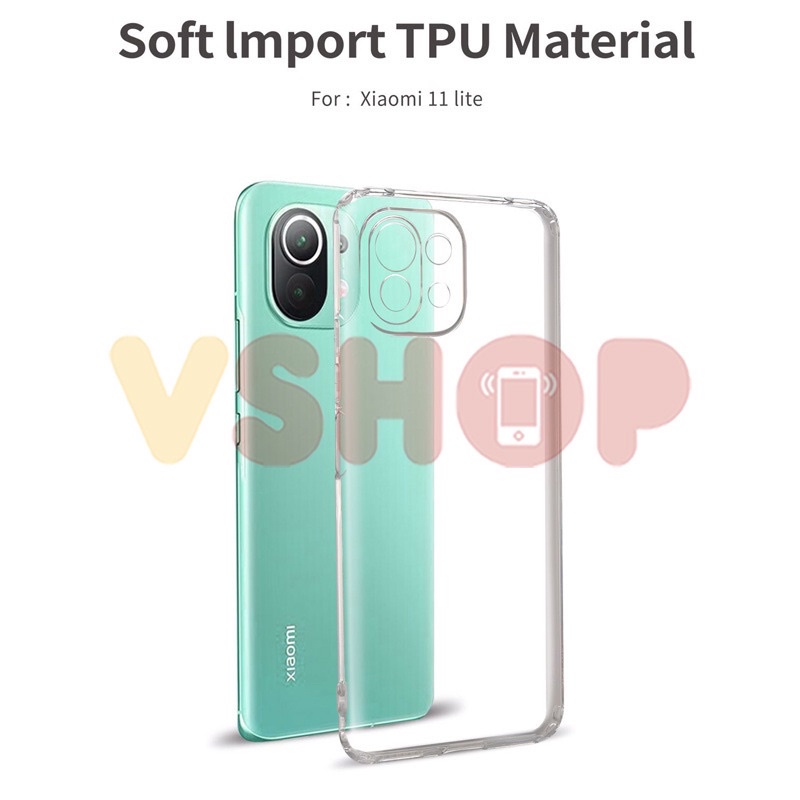 SOFTCASE TRANSPARAN XIAOMI MI 11 - Mi11 LITE PREMIUM CLEAR SOFT CASE