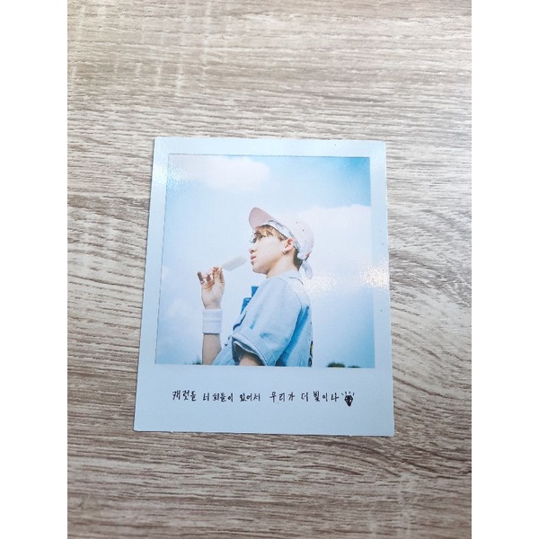 SEVENTEEN BIG POLAROID LOVE LETTER REPACKAGED VERY NICE AJU NICE THE8 MINGHAO
