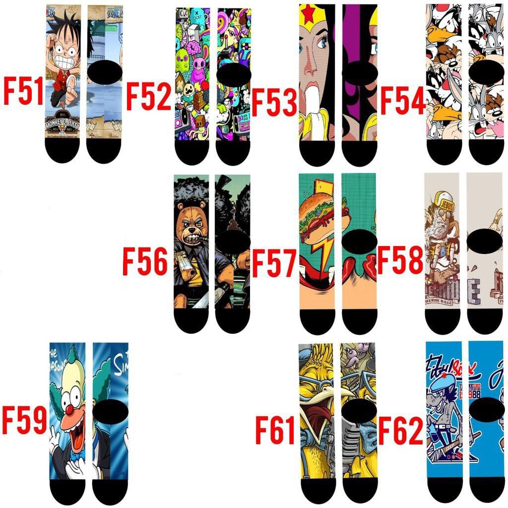 Kaos Kaki Fullprint Terri Quality PREMIUM (BEBAS PILIH)-5