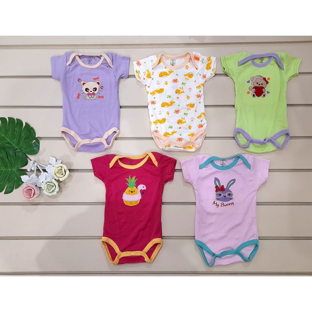 Jumper Bayi Lengan Pendek 5IN1 JUST ONE YOU