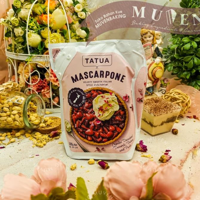 

(BISA COD) KEJU MASCARPONE TATUA 500GR / ITALIAN CREAM CHEESE CAKE TIRAMISU TERPERCAYA Kode 966