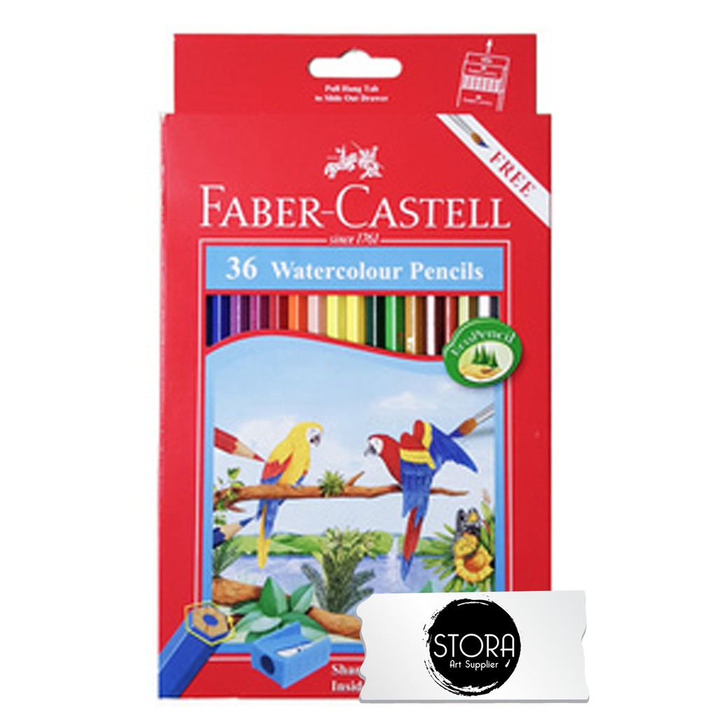Jual Faber Castell Watercolour Pencils / Pensil Warna Cat Air Isi 36 Indonesia|Shopee Indonesia