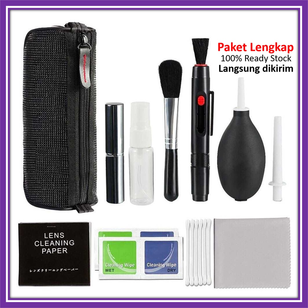 Jual Cleaning kit kamera / Keyboard Set Pembersih Lensa Camera Dslr