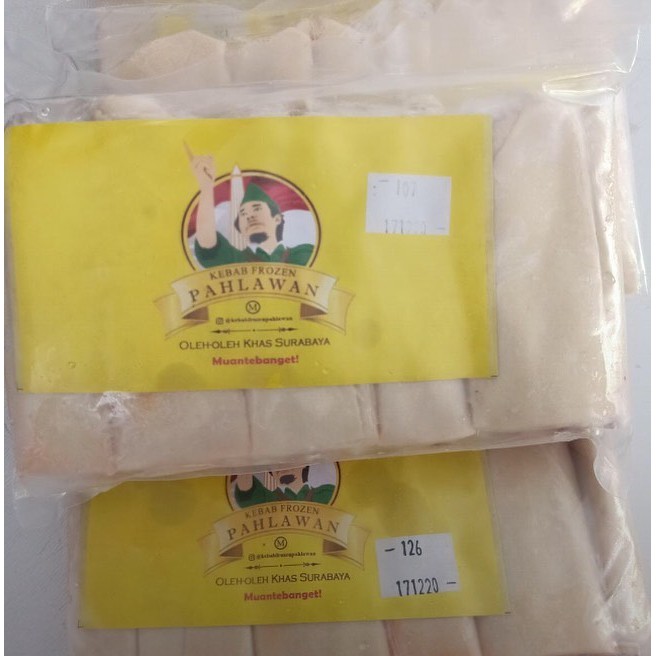 

Kebab full daging isi 10