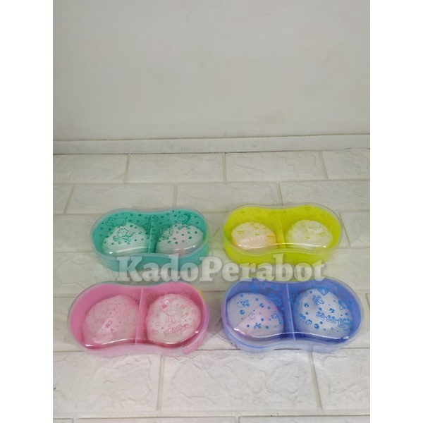 tempat bedak bayi murah double - tempat bedak baby - kotak bedak baby