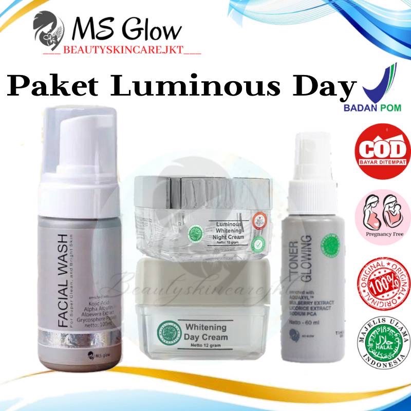 Ms Glow Paket Wajah Pakai Golden Wash