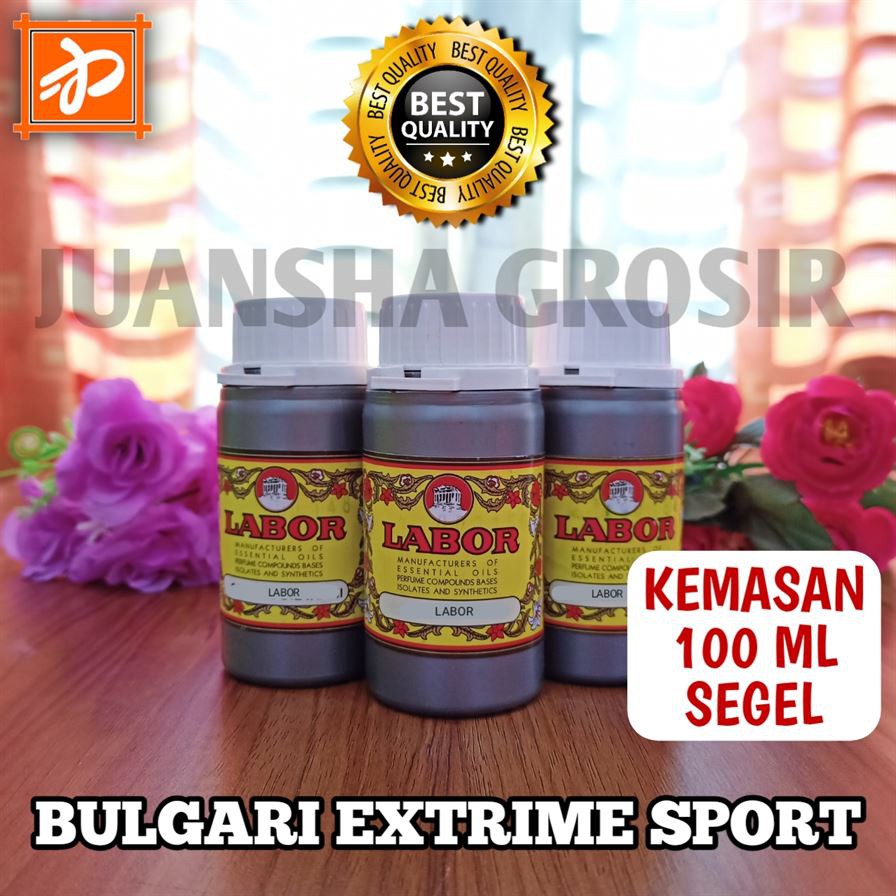 BIBIT PARFUM MURNI || BULGARI EXTREME SPORT || LABOR || 100ML SEGEL || PARFUM BVLGARI || PARFUME