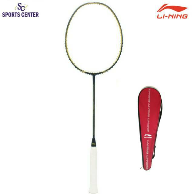 New Raket Badminton Lining Windstorm 700 IV Black / Gold