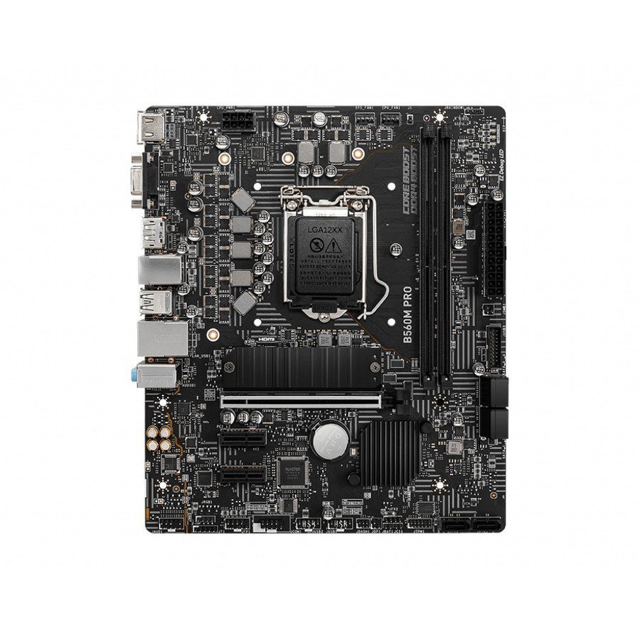 Mainboard MSI B560M Pro - mATX LGA1200 Gen11 - MSI B560 M PRO Intel LGA 1200 Gen 11