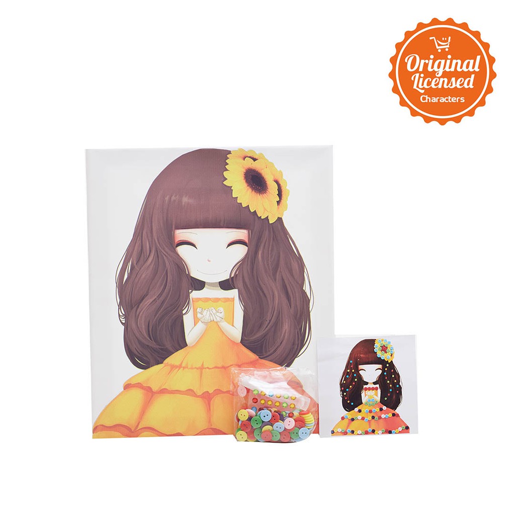 

Character Land - L.Blend Kanvas Kancing (Button Canvas) Besar TAW assrt Type D
