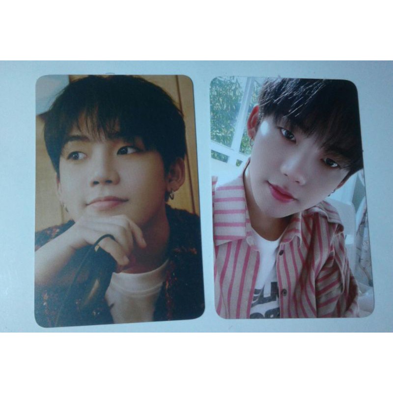 HYUNSUK 2 PHOTOCARD BENEFIT KTOWN TREASURE EFFECT FULL ALBUM OFFICIAL pc hyunsuk pc haruto treasure