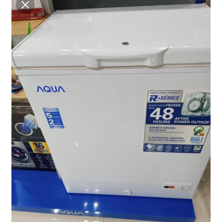 AQUA  Freezer (203L) SECOND 4 bulan