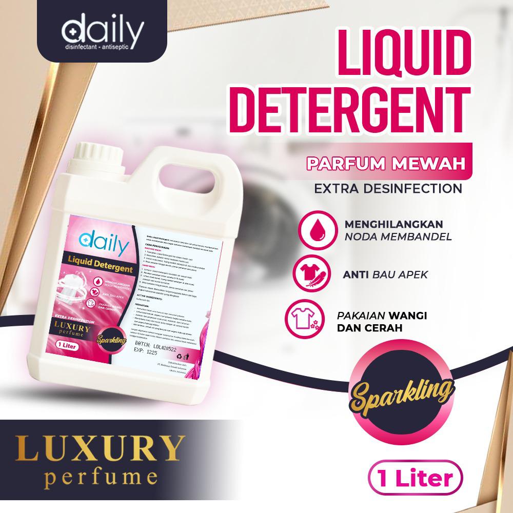 Jual Deterjen Cair Daily Detergent Liquid Luxury Wangi Mewah Tahan Lama 1 Liter Shopee Indonesia
