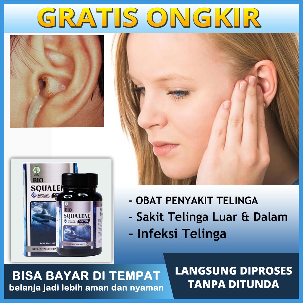 (Original) Obat Gangguan Pendengaran Telinga Berdengung Obat Telinga Berdenging Obat Infeksi Telinga