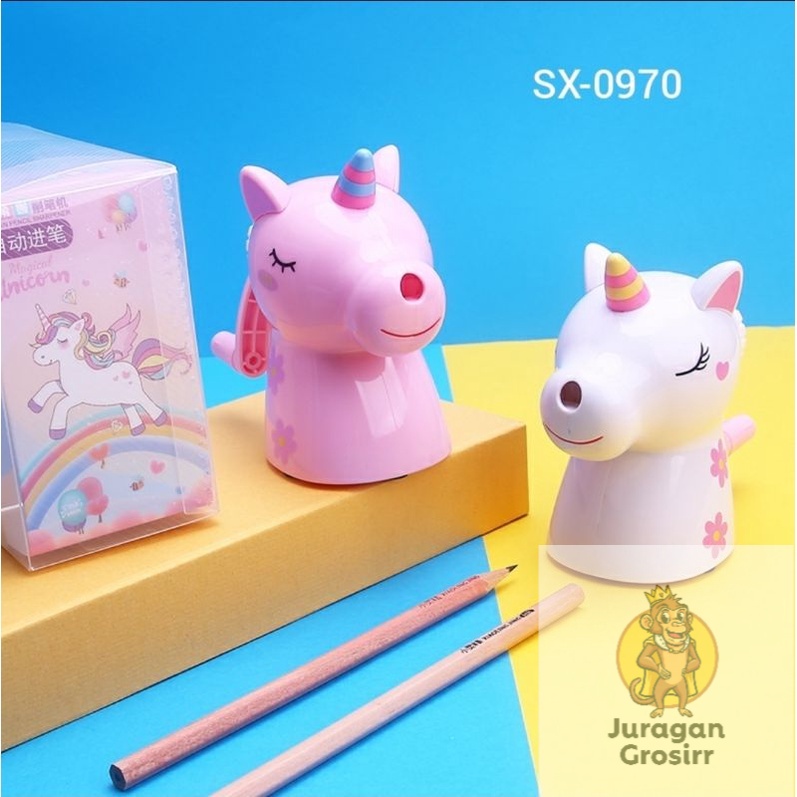 JG - SERUTAN PENCIL - RAUTAN PENCIL - UNICORN