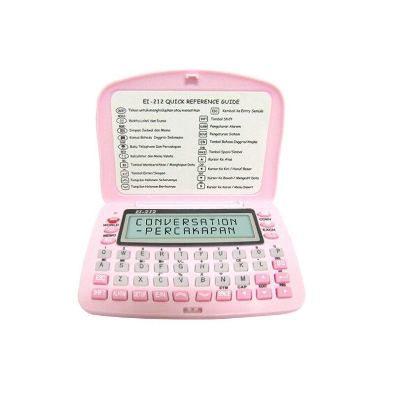 Kamus Electronik Alfalink EI-212 Kalkulator Dictionary