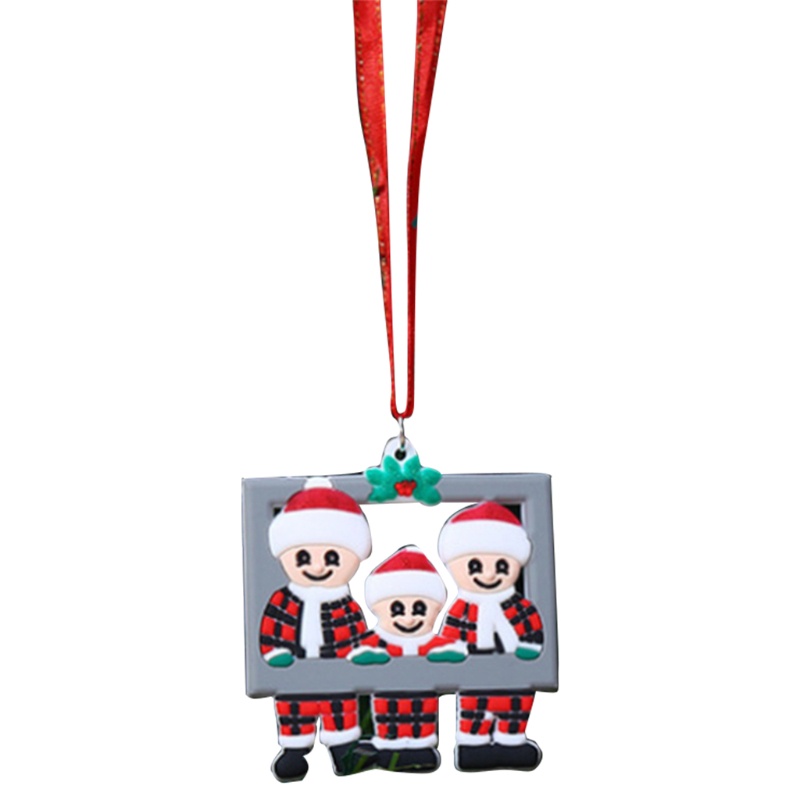 Ornamen Gantung Desain Keluarga 2 / 3 / 4 / 5 / 6 Untuk Pohon Natal