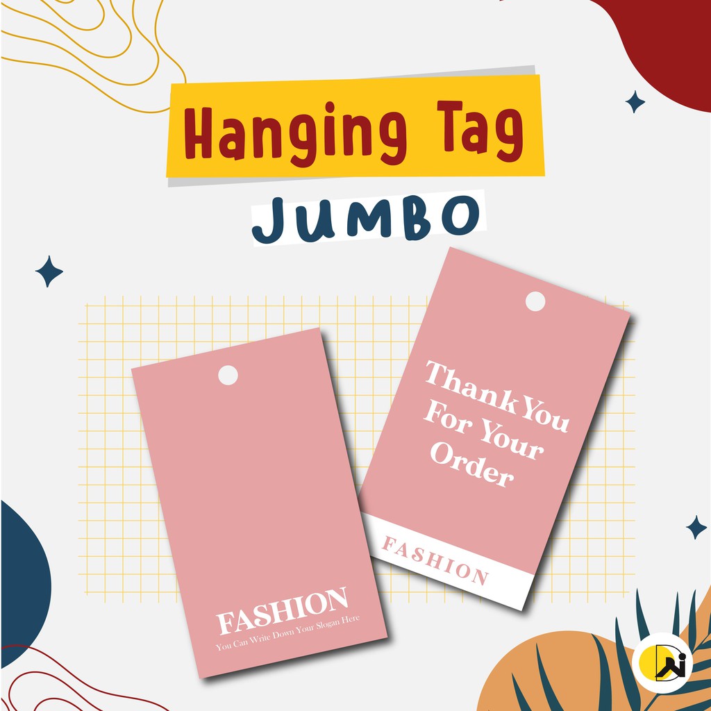 

Hang Tag Pakaian Custom Size Jumbo