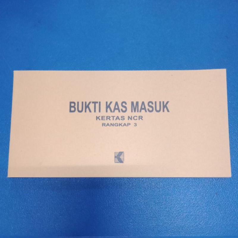 

Bukti Kas Masuk NCR 1/3 Folio Rangkap 3 Kurnia