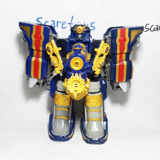 Power Rangers Mystic Force Solar Streak Megazord - DX Mahou Tetsujin Travelion Sentai Magiranger