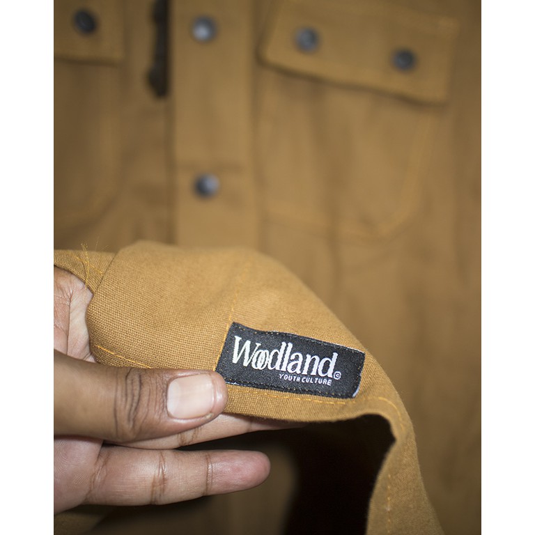 Kemeja Semi Parka original woodland