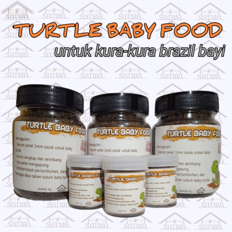 [BELI 2 GRATIS 1] Makanan kura kura air brazil bayi kura kura turtle baby food pelet kecil untuk kura kura brazil mini paling murah buy2get1free
