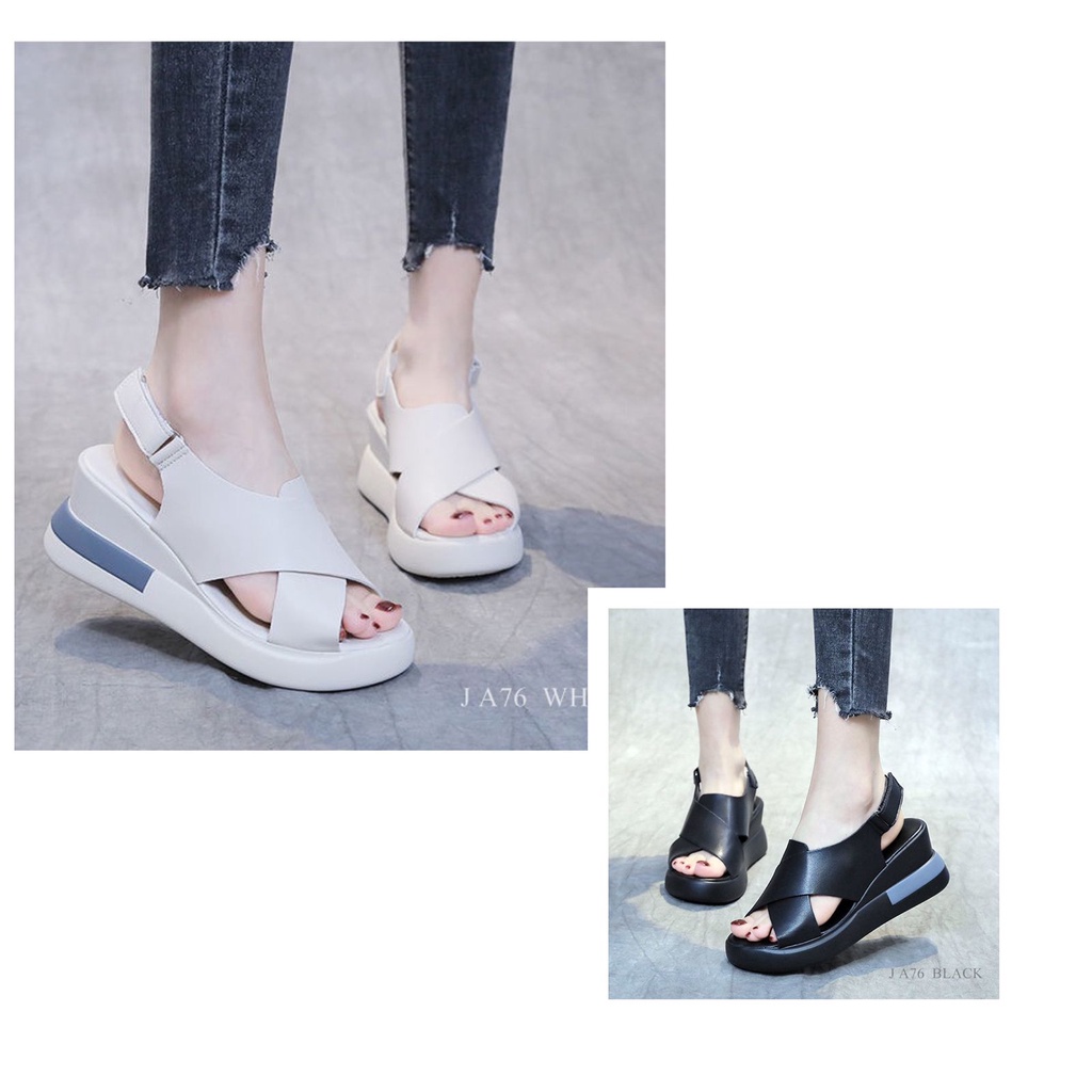 SANDAL SLOP FASHION WOMEN WEDGES PALMIRA A76