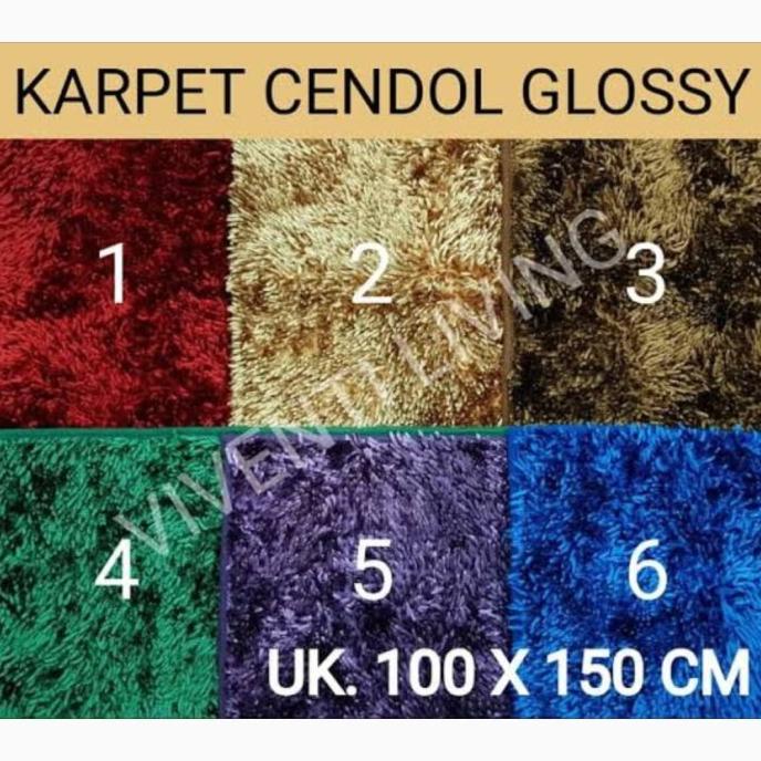 Karpet Cendol 100x150 / Kilap / Glossy