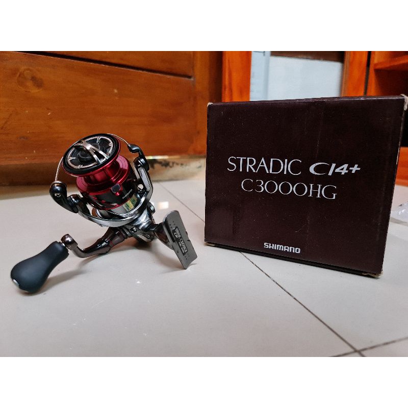 reel spining shimano stradic c14 c3000hg