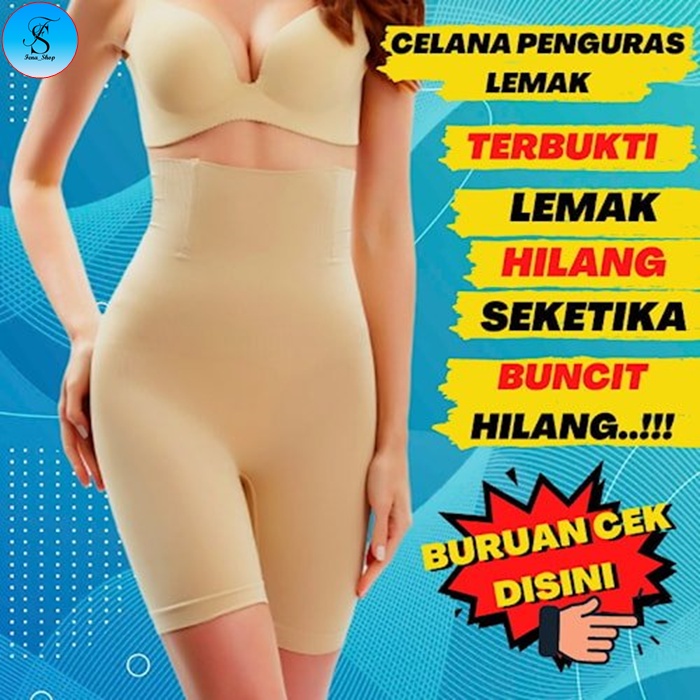 GI80 Korset Celana Pelangsing Perut Dan Paha Fitshaper Short Body A008