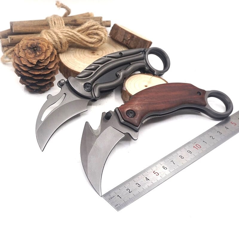 Karambit Knife Tactical Mantis Claw Knives Folding Pocket Outdoor combat Camping Survival Knife