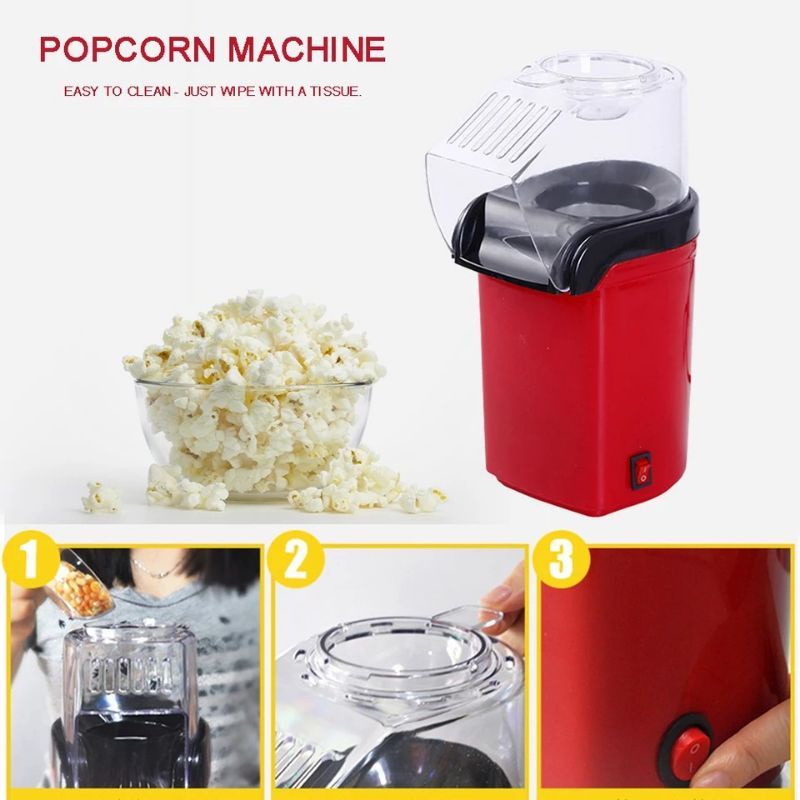 POPCORN Maker MINI -.OIL FREE/ MESIN PEMBUAT POPCORN /MINI POP CORN MACHINE MINIJOY Mesin