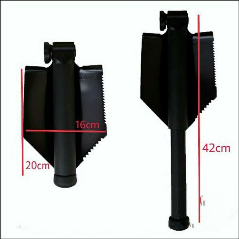 Cangkul Lipat Original Jatah TNI Serbaguna Pacul TNI