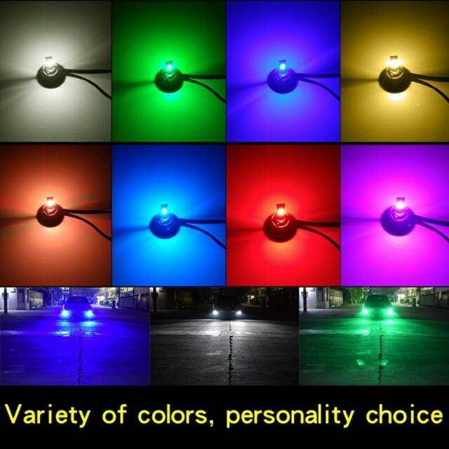 LAMPU LED FOGLAMP 3WARNA PLUS STROBO