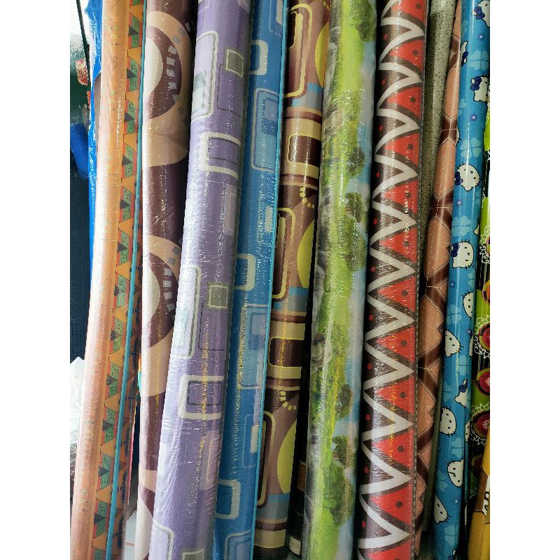 TIKAR KARPET BUSA FOAM 200cmX180cm MOTIF RANDOM