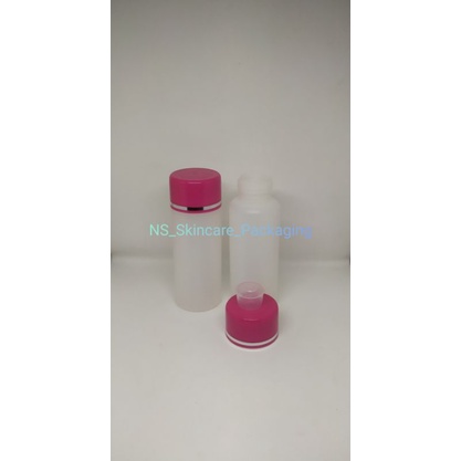 Botol yardley 60ml natural tutup pink magenta list gold atau list silver / botol sabun / botol toner / yadley