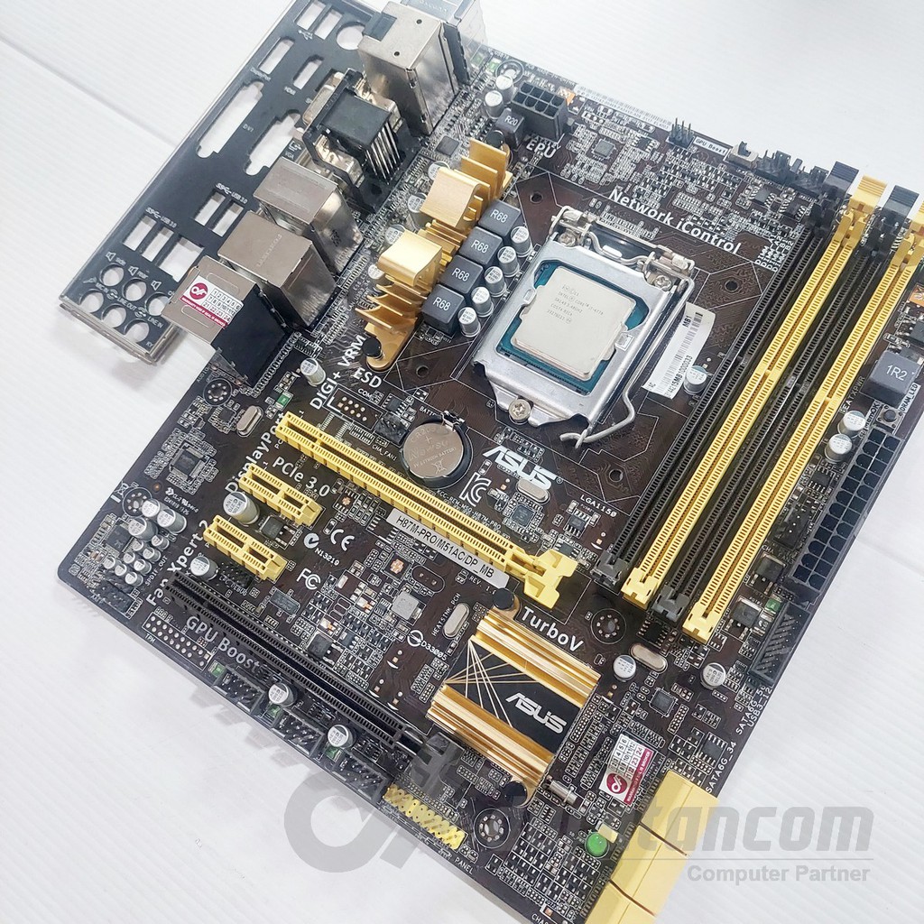 Motherboard Asus H87 Plus & Processor I5-4670 Haswell