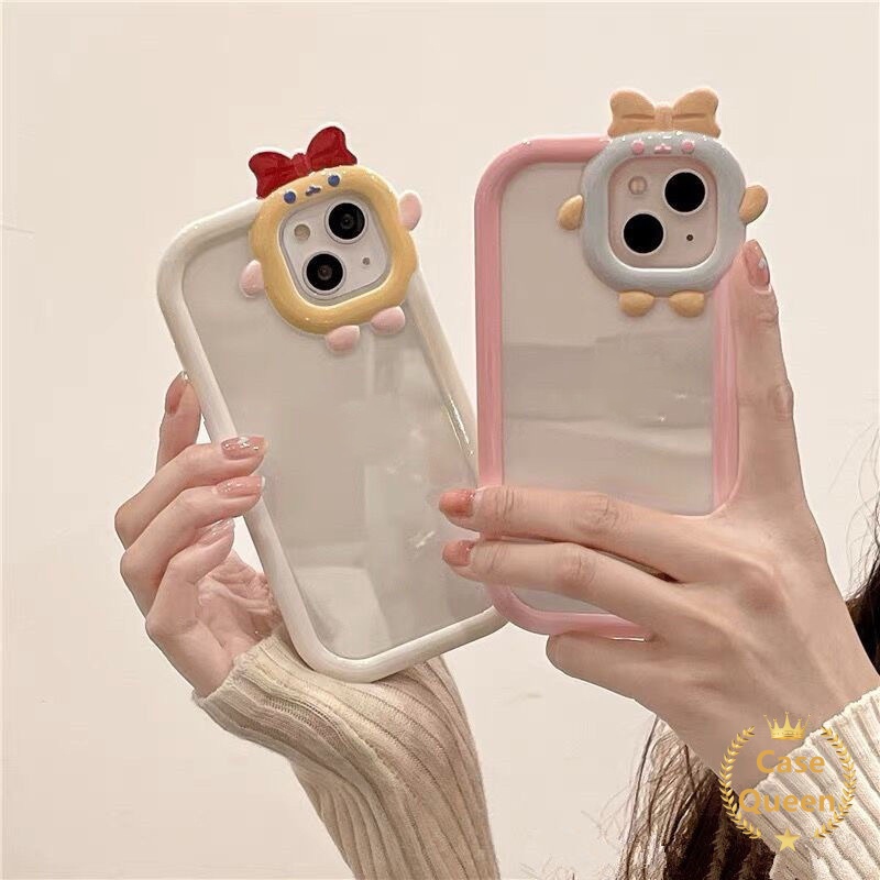 Soft Case Desain Kartun Monster 3D Warna Permen Untuk IPhone 7 8 Plus 11 XR 8 Plus 11 13 12 Pro Max 7 8 6 6s Plus