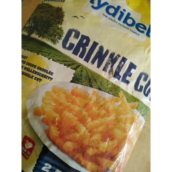 

Kentang mydible crinkle cut 2.5kg