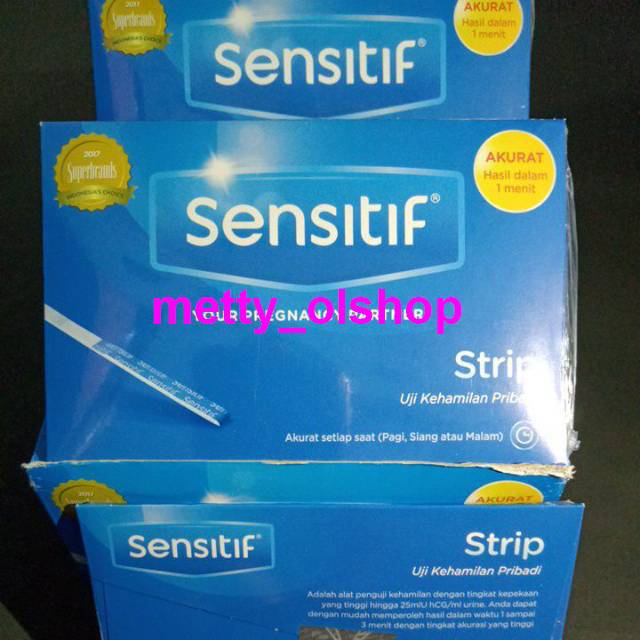 Tes Hamil Sensitif Strip / Tes Kehamilan Instant / Testpack Akurat
