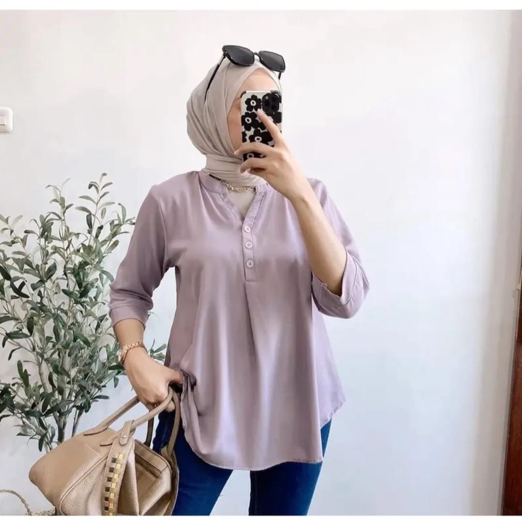 (DBY) BLOUSE DEPIKA KEMEJA RAYON PREMIUM ATASAN WANITA