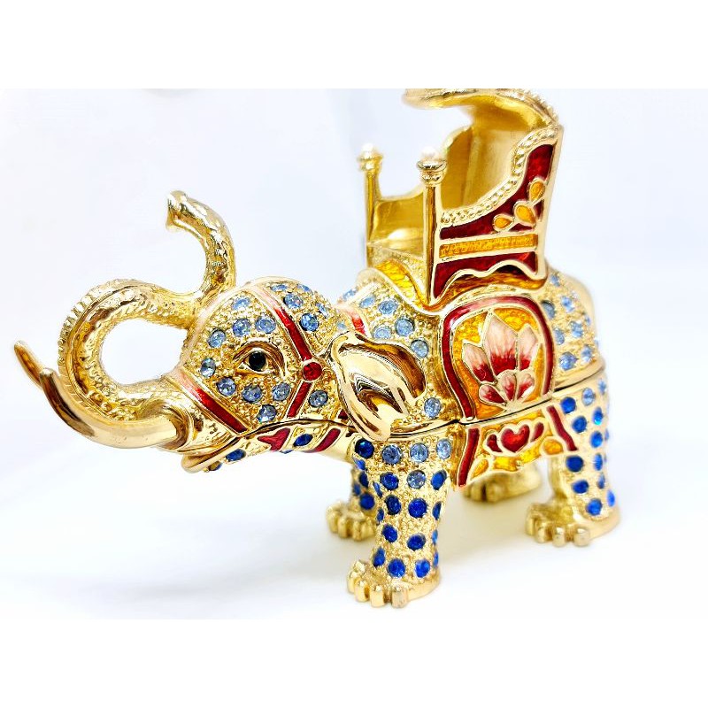 Pajangan meja gajah thailand / pajangan gajah untuk lemari dan meja