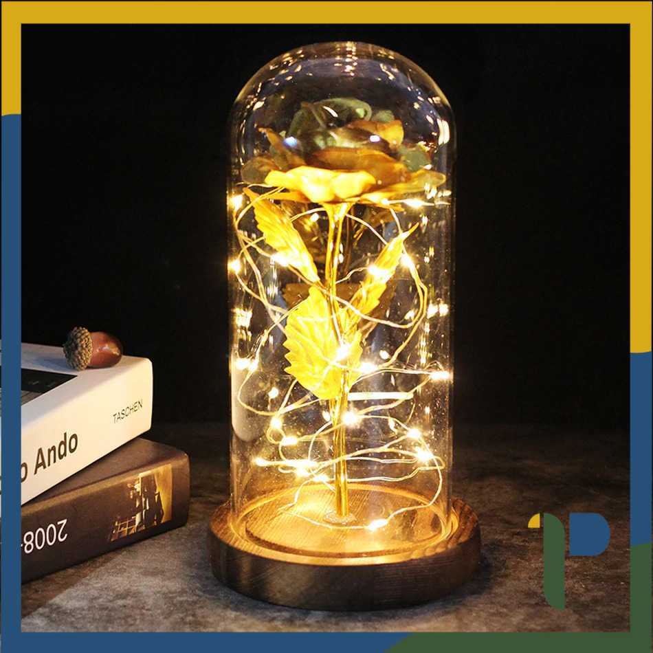 [TERMURAH] Lampu Dekorasi Bunga Mawar Lampu LED Dekorasi Beauty and The Beast ORIGINAL