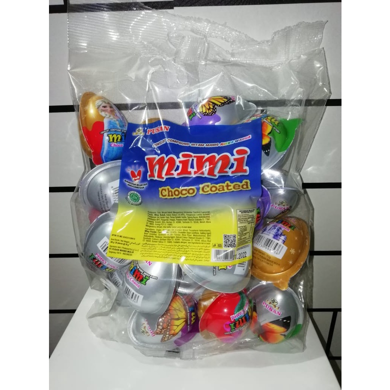 PUSAN MIMI CHOCO COATED 200 GRAM