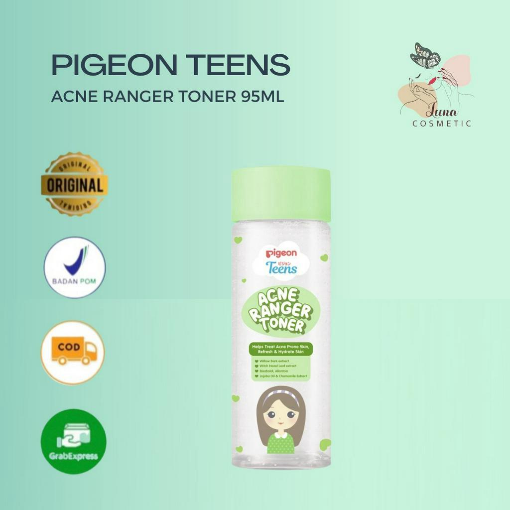 Pigeon Teens Acne Ranger Gel 15ml | Toner 95ml | Moisturizer | Facial Wash | Perawatan Jerawat