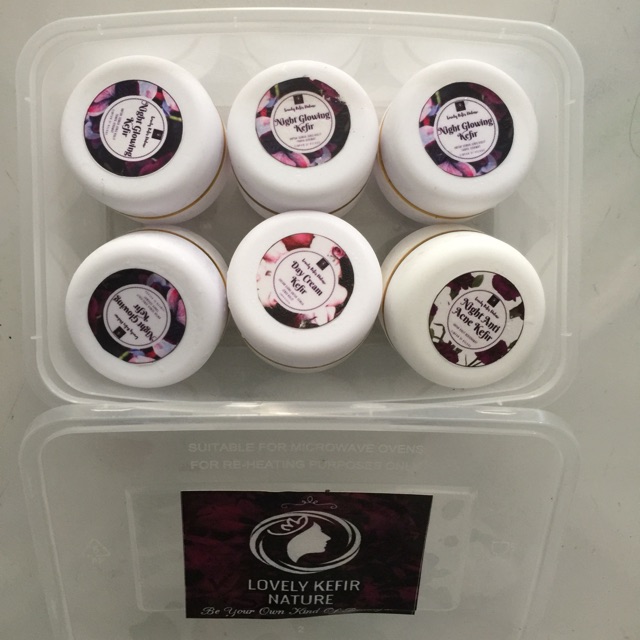 CREAM NIGHT GLOWING KEFIR ETAWA🍃