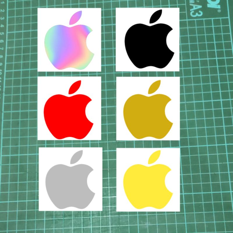 STICKER APPLE IPHONE CUTTING