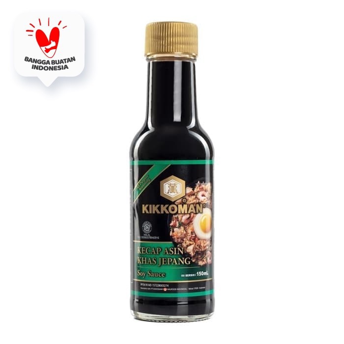 

Kikkoman Soy Sauce 150 ml / Kecap Asin Khas Jepang 150 ml