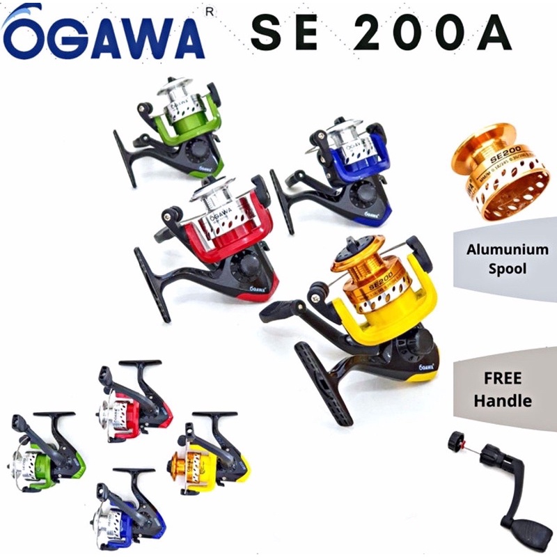 Reel OGAWA SE 200A | Almunium Spool